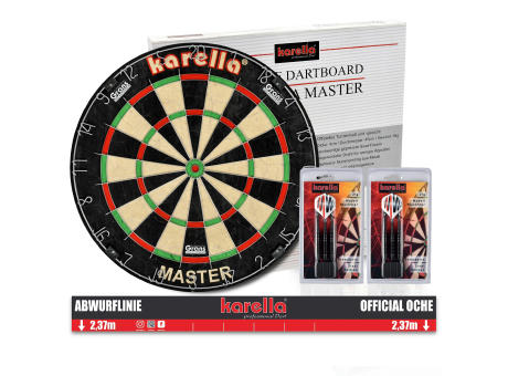 Dartboard Karella Master | inkl. Bedruckung