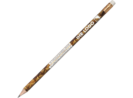 Bleistift inklusive 360° Folientransferdruck