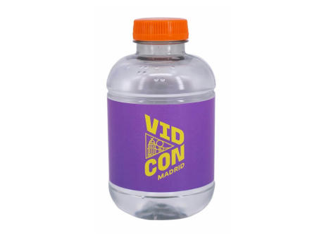 Botella de agua reciclada