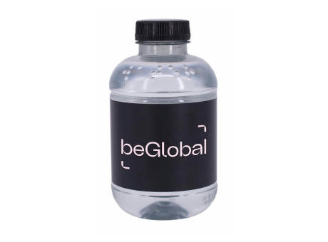 Botella de agua reciclada