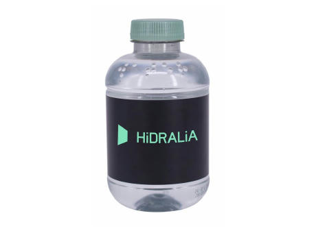 Botella de agua reciclada