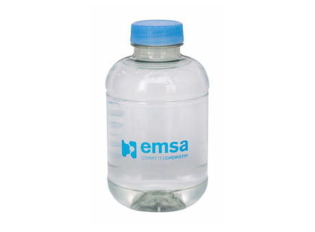 Botella de agua reciclada