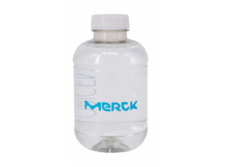 Botella de agua reciclada