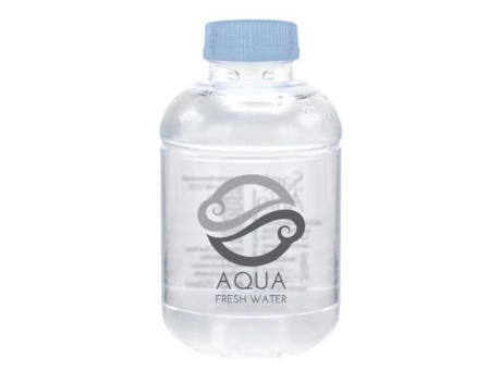 Botella de agua reciclada