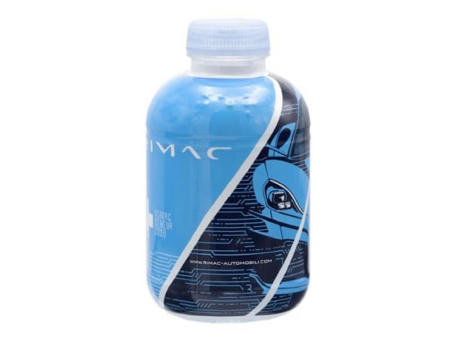 Botella de agua reciclada
