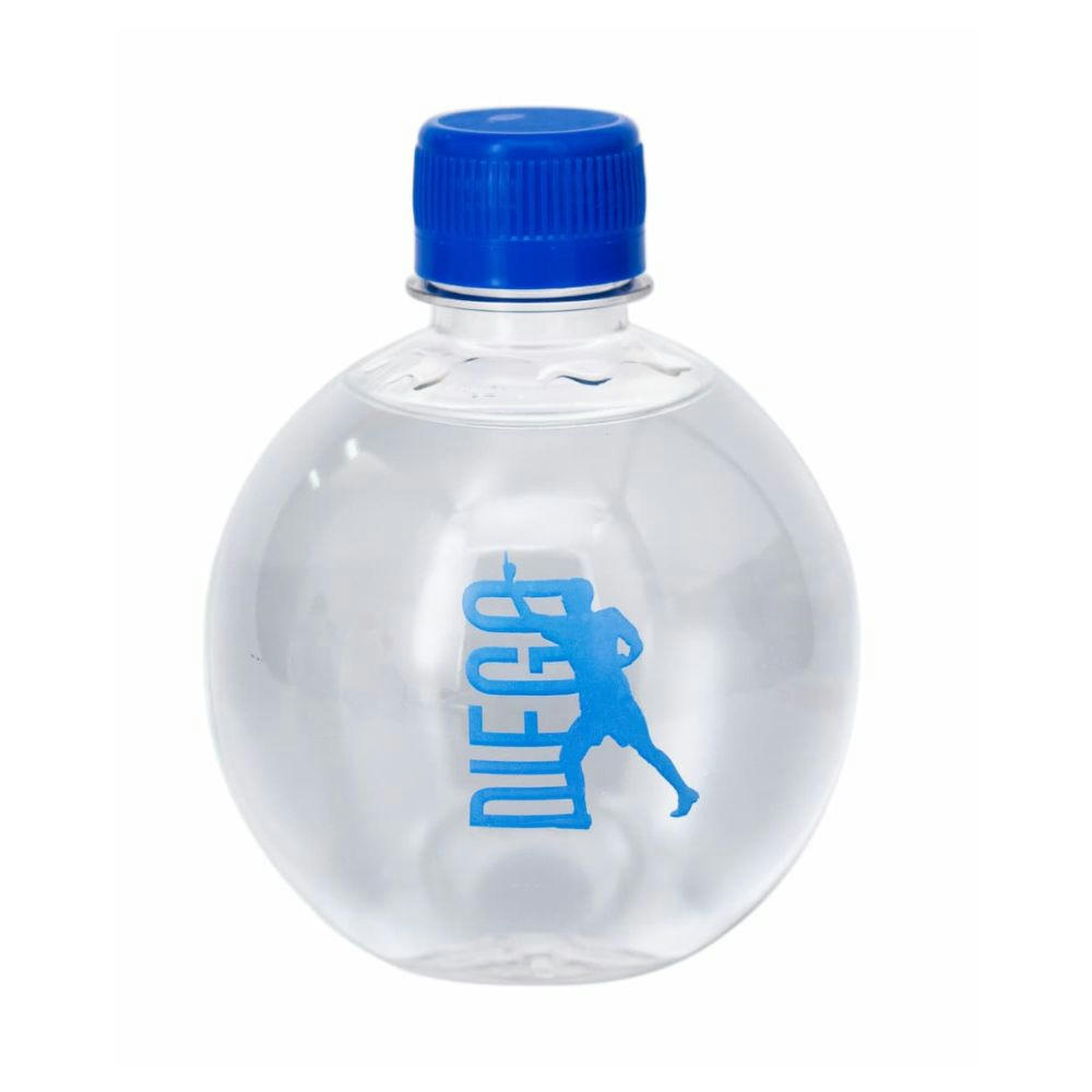 Botella de agua redonda