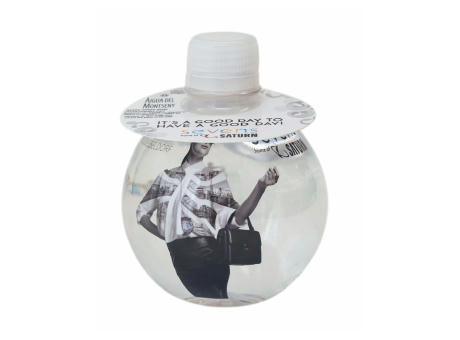 Botella de agua redonda