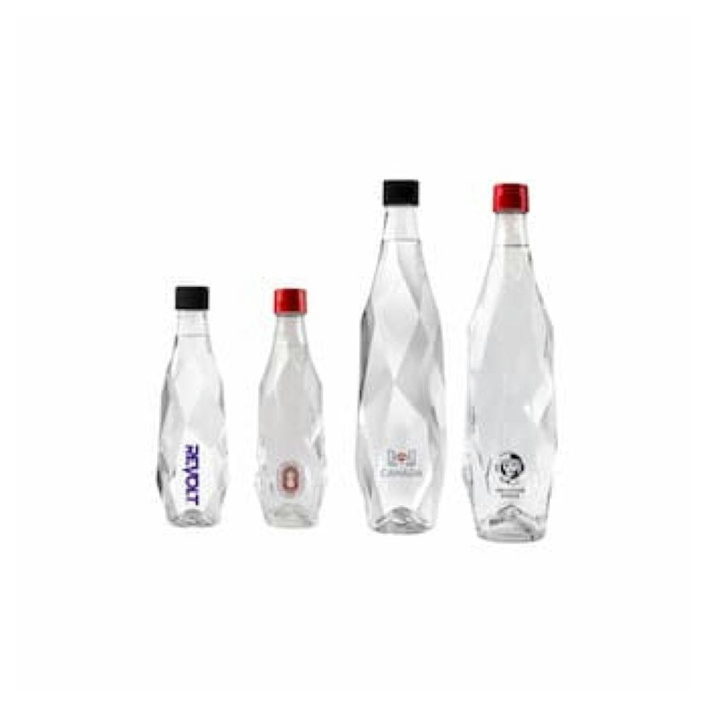 Botella de agua de cristal Healsi