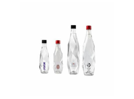 Botella de agua de cristal Healsi