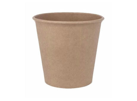 Vaso de cartón ecológico marrón