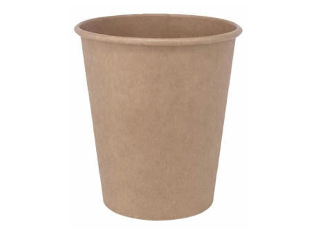 Vaso de cartón ecológico marrón