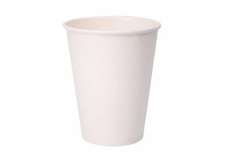 Vaso de cartón ecológico blanco