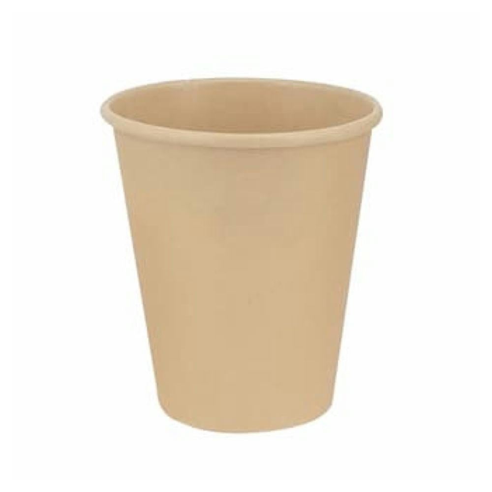 Vaso de carton marron