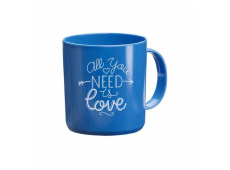 Taza de plastico