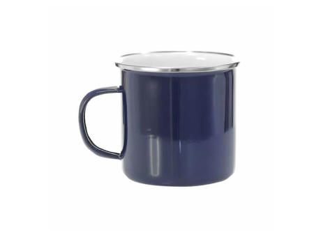 Taza metalica retro