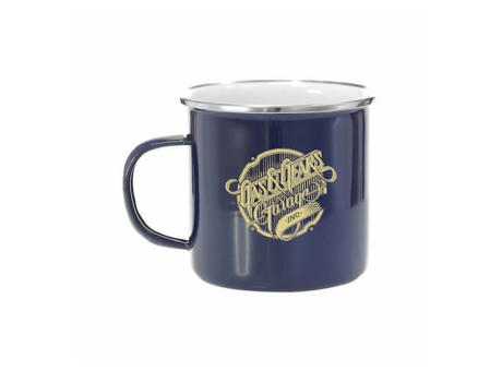 Taza metalica retro