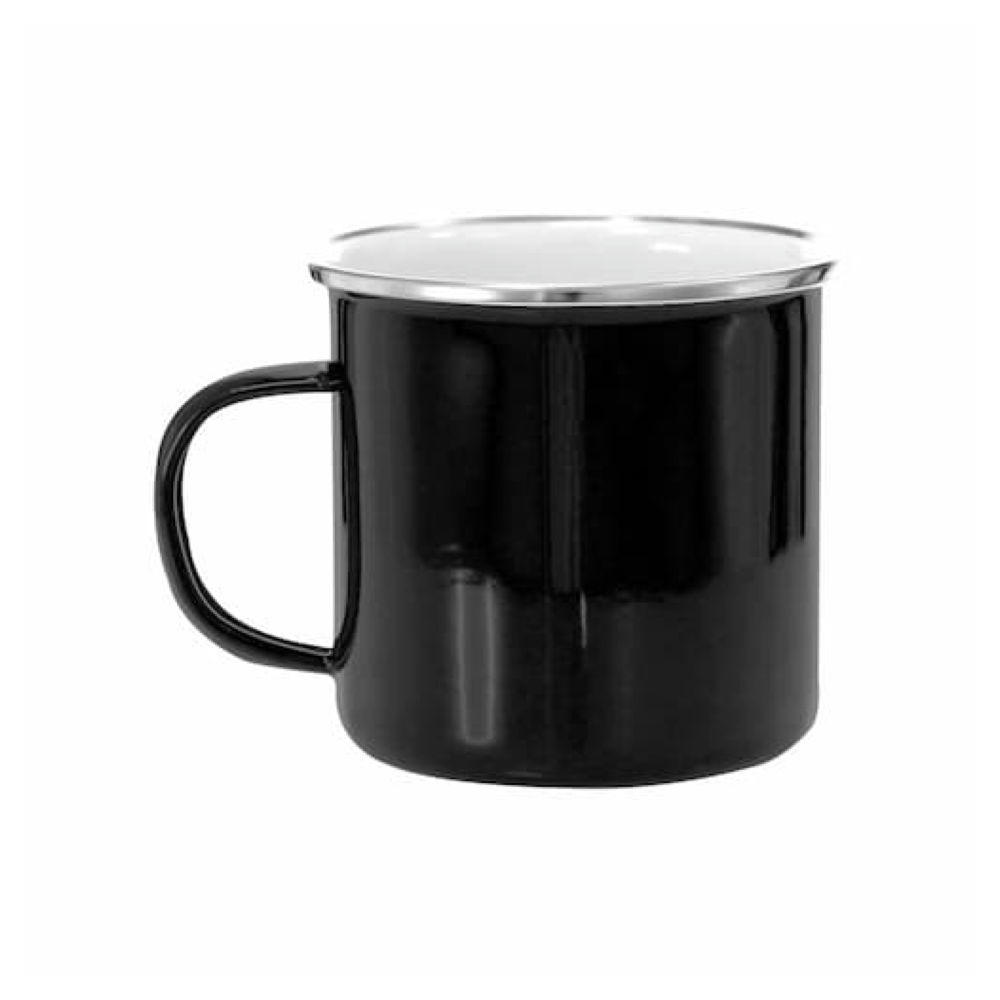 Taza metalica retro