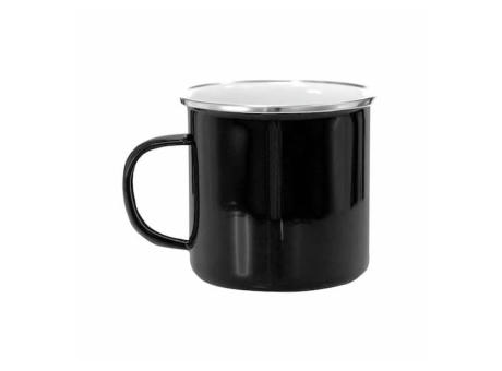 Taza metalica retro