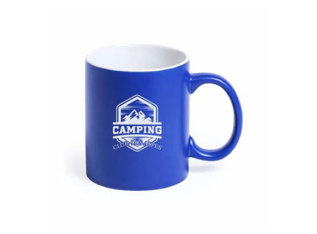 Taza de color interior blanco
