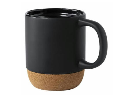 Taza de ceramica y corcho