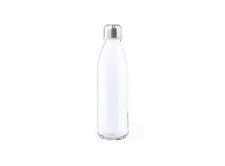 Botella de cristal de colores