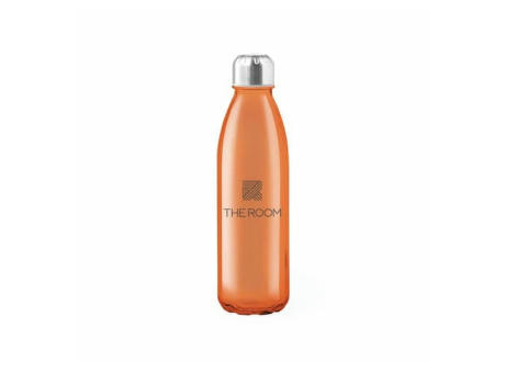 Botella de cristal de colores