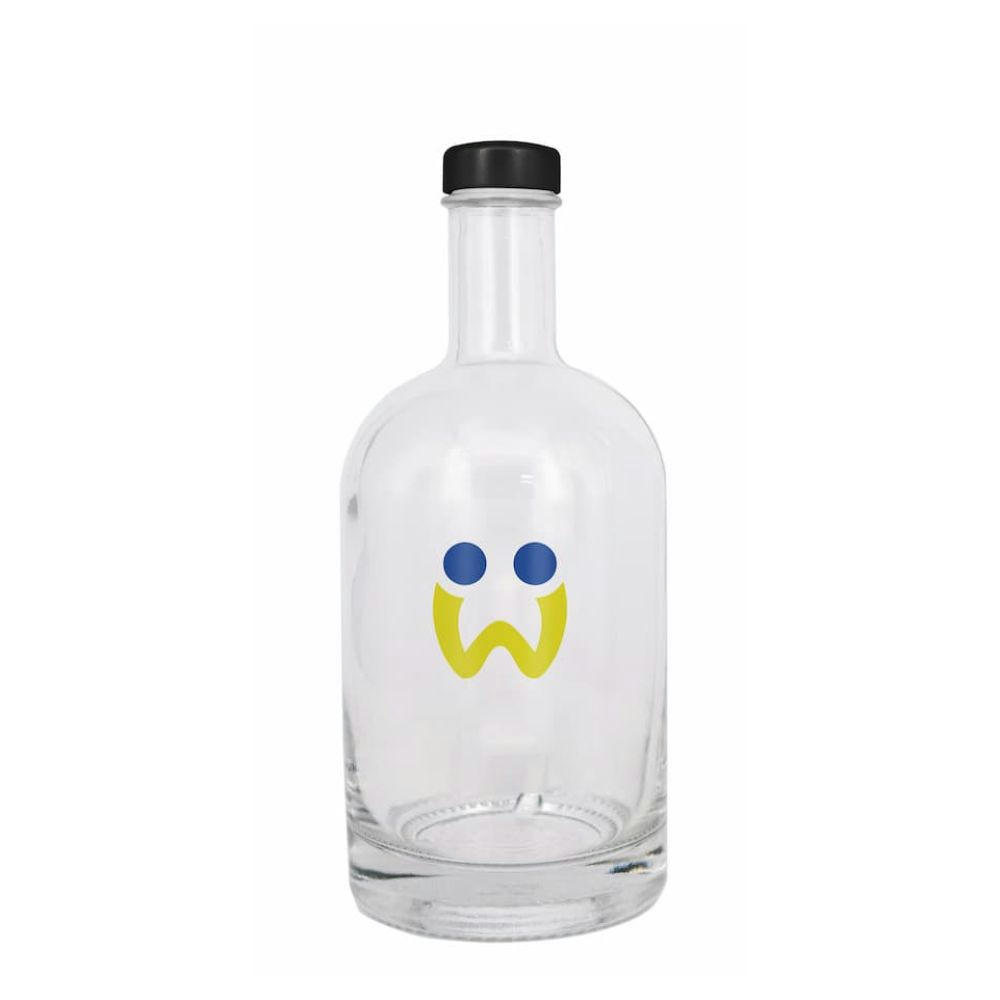 Botella de cristal