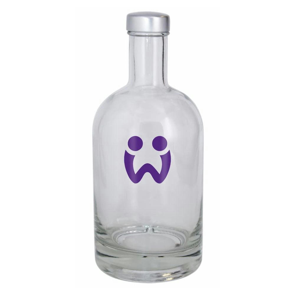 Botella de cristal