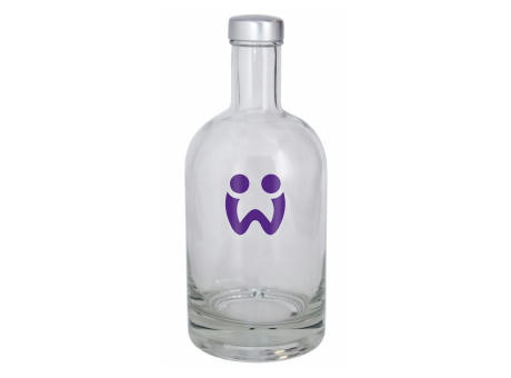 Botella de cristal