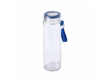 Botella de cristal boca ancha