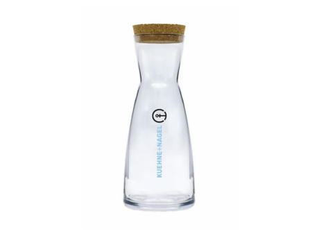 Botella de cristal tapón corcho