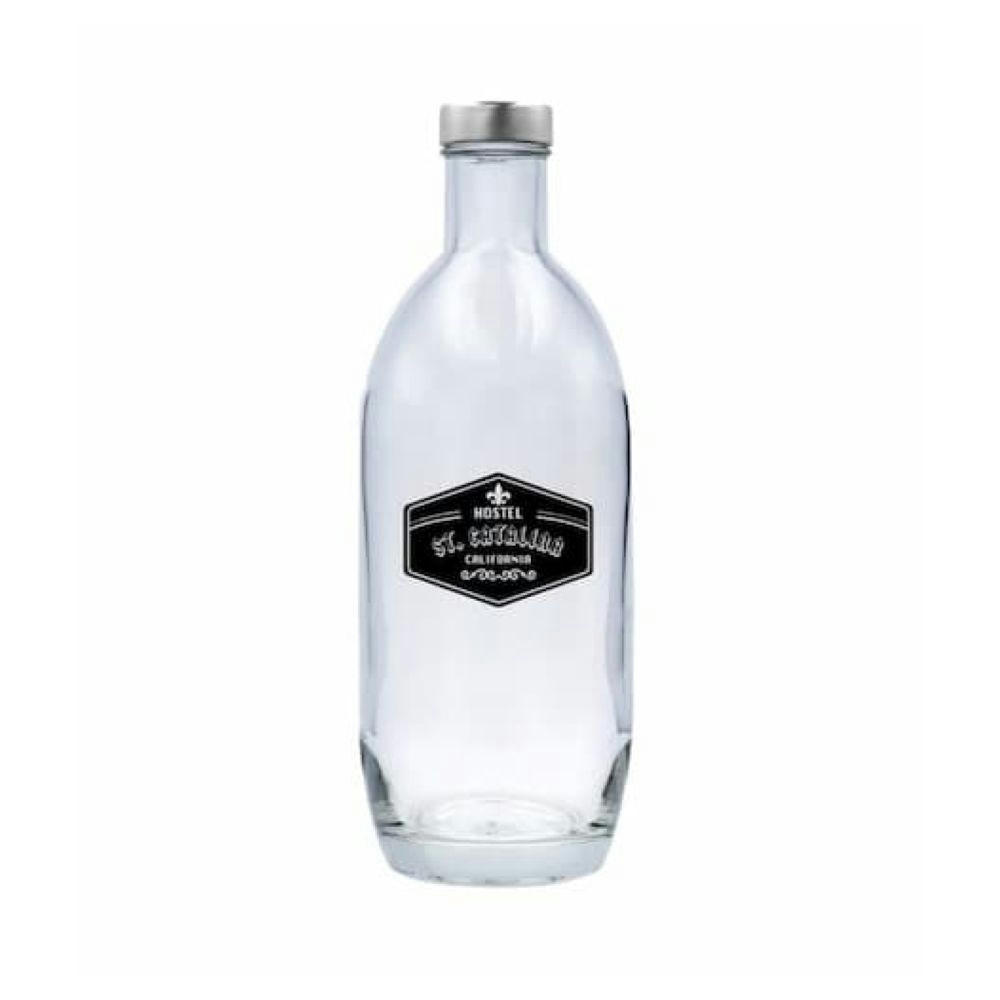 Botella de cristal