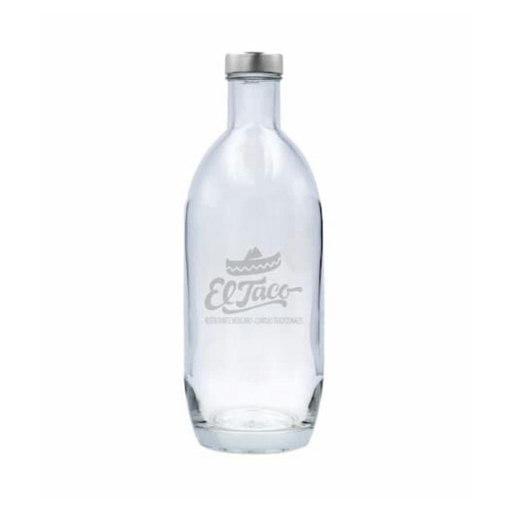 Botella de cristal