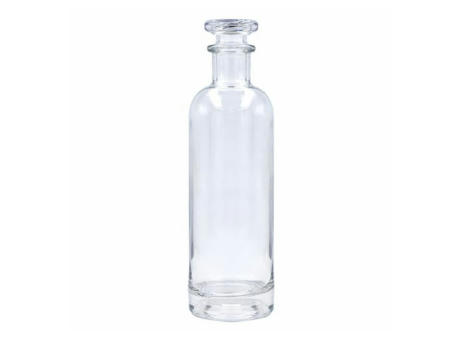 Botella de cristal alta