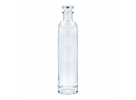 Botella de cristal alta