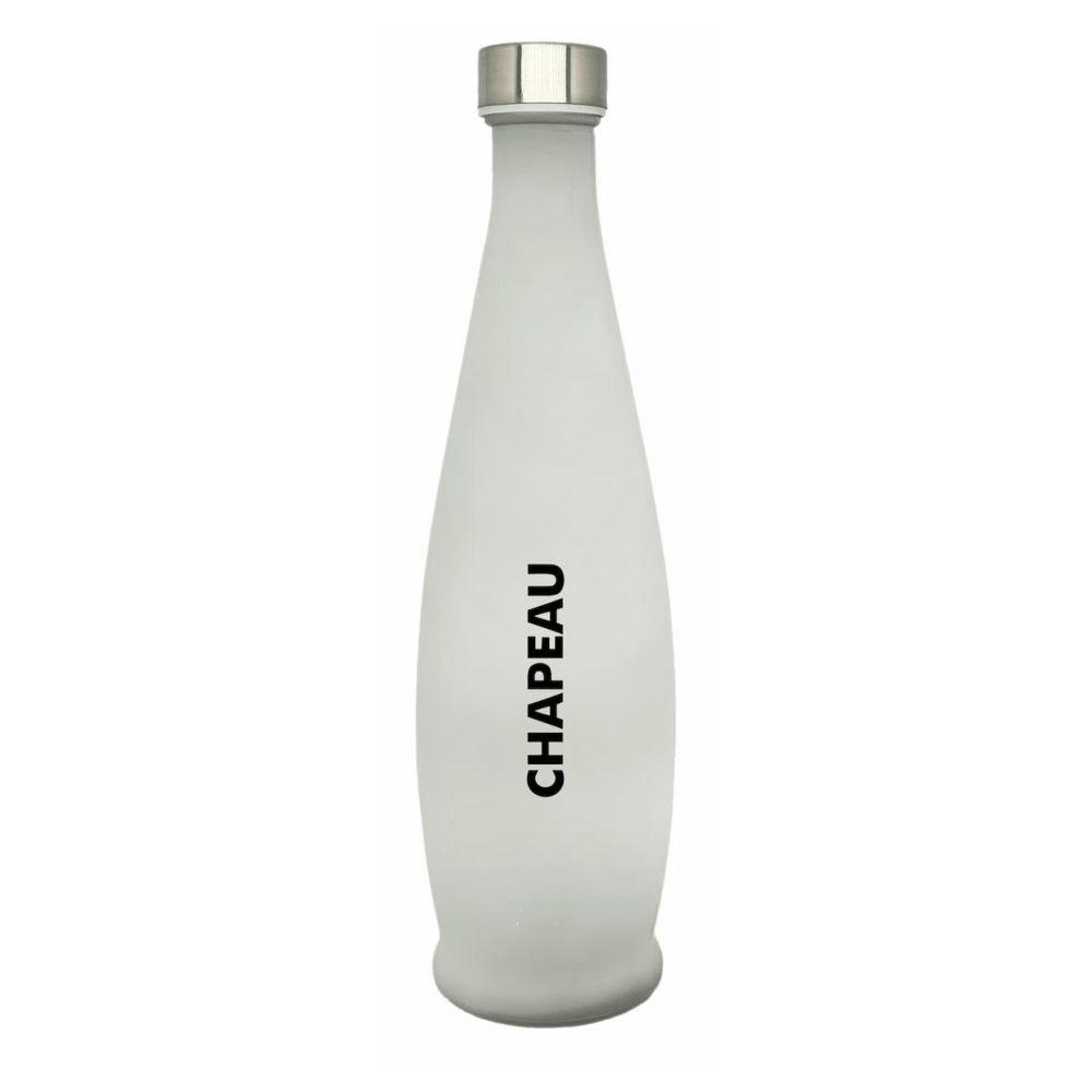 Botella de cristal de colores
