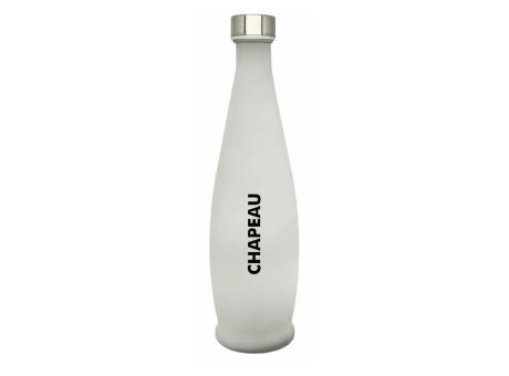 Botella de cristal de colores