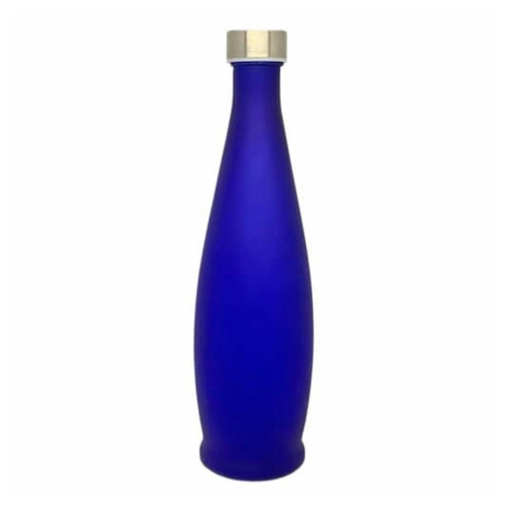 Botella de cristal de colores