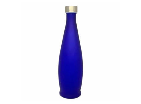 Botella de cristal de colores