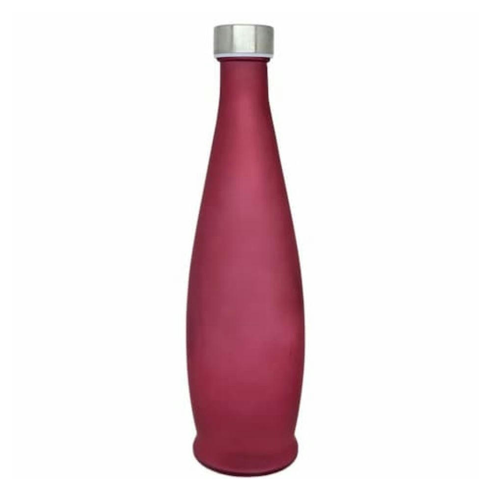 Botella de cristal de colores