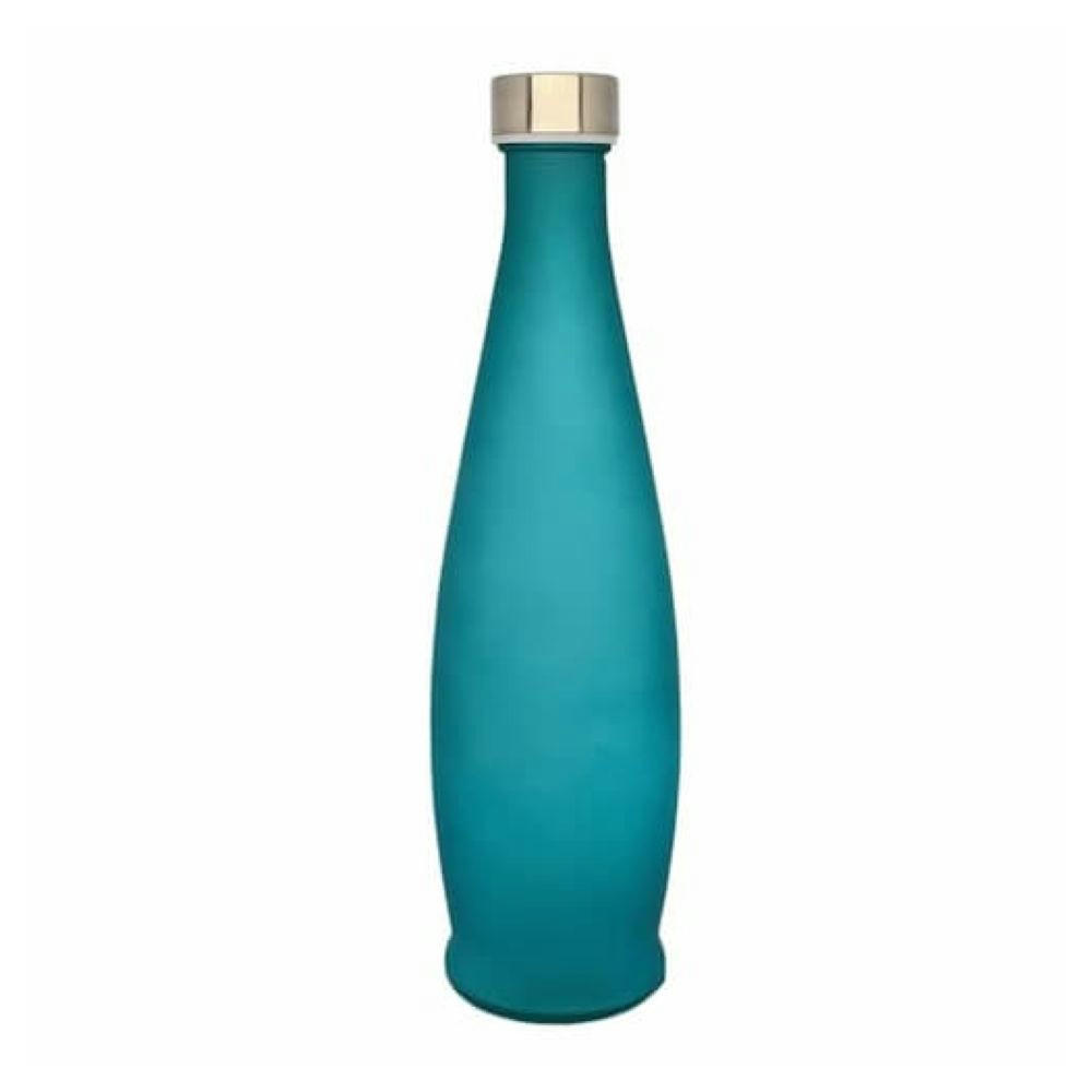 Botella de cristal de colores