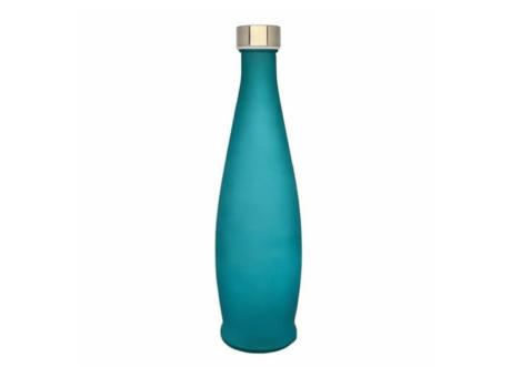 Botella de cristal de colores