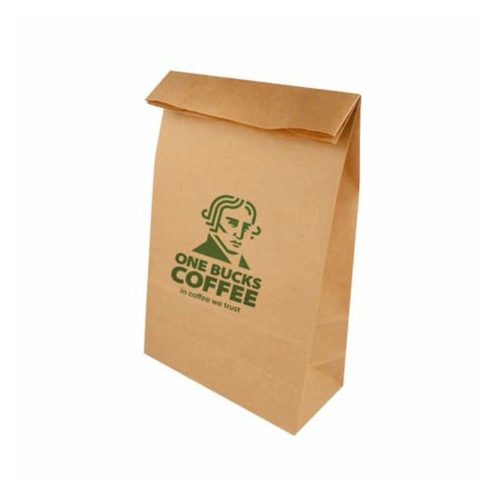 Bolsa de papel sin asa personalizada