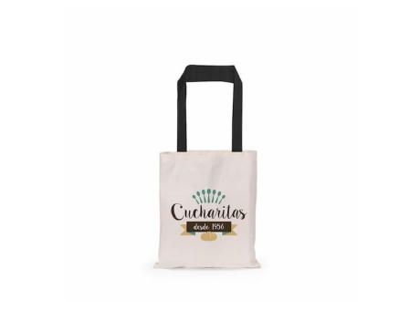 Bolsa de algodón con asa de colores
