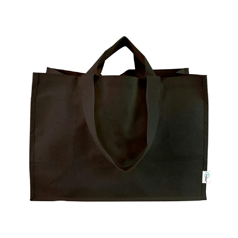 Recycling Cotton Shopper Bruno black 