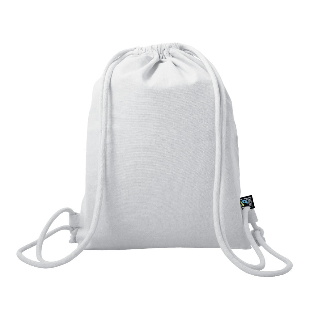 Fairtrade Rucksack Arnie white