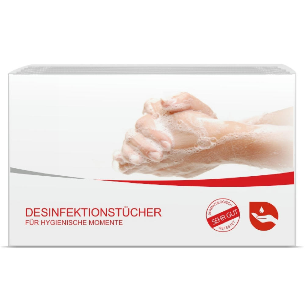 5 ´er FreshBox PREMIUM Desinfektionstücher