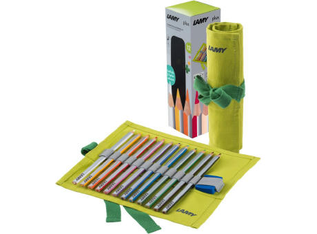 Farbstift plus  12 Stoffrolle