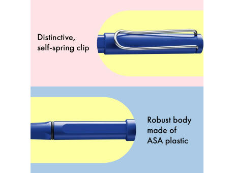 Tintenroller LAMY safari blue