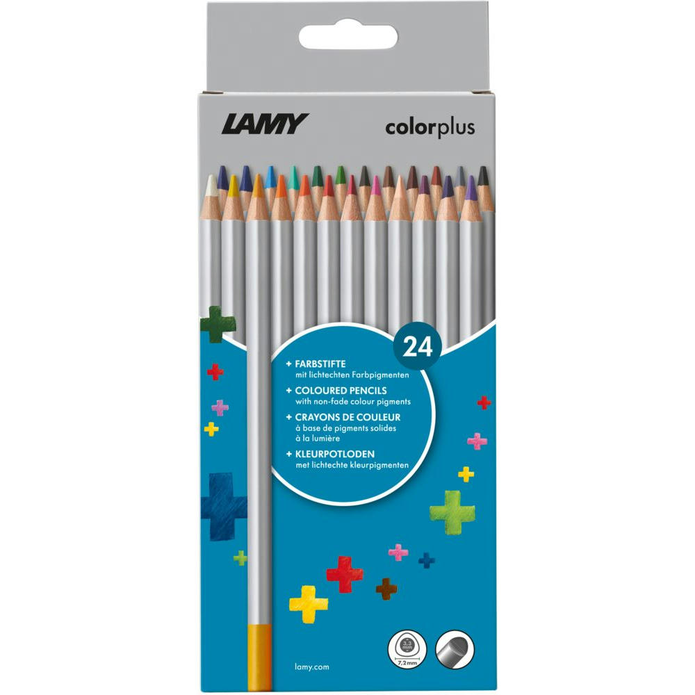 Farbstift colorplus  24 Faltschachtel